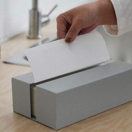 ペーパータオルホルダー グレー