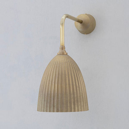 【受注生産】FUTAGAMI ブラケットランプ プリーツロング 鋳肌