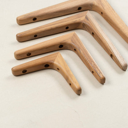 Teak Smooth Bracket ( 90 / 120 / 150 / 180 )