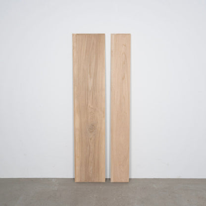 Trimmed oak shelf board（D150 / D250）無塗装 ナラ材棚板