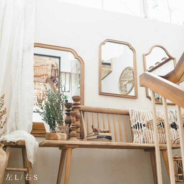 【予約商品】Wood arch ミラー（S）