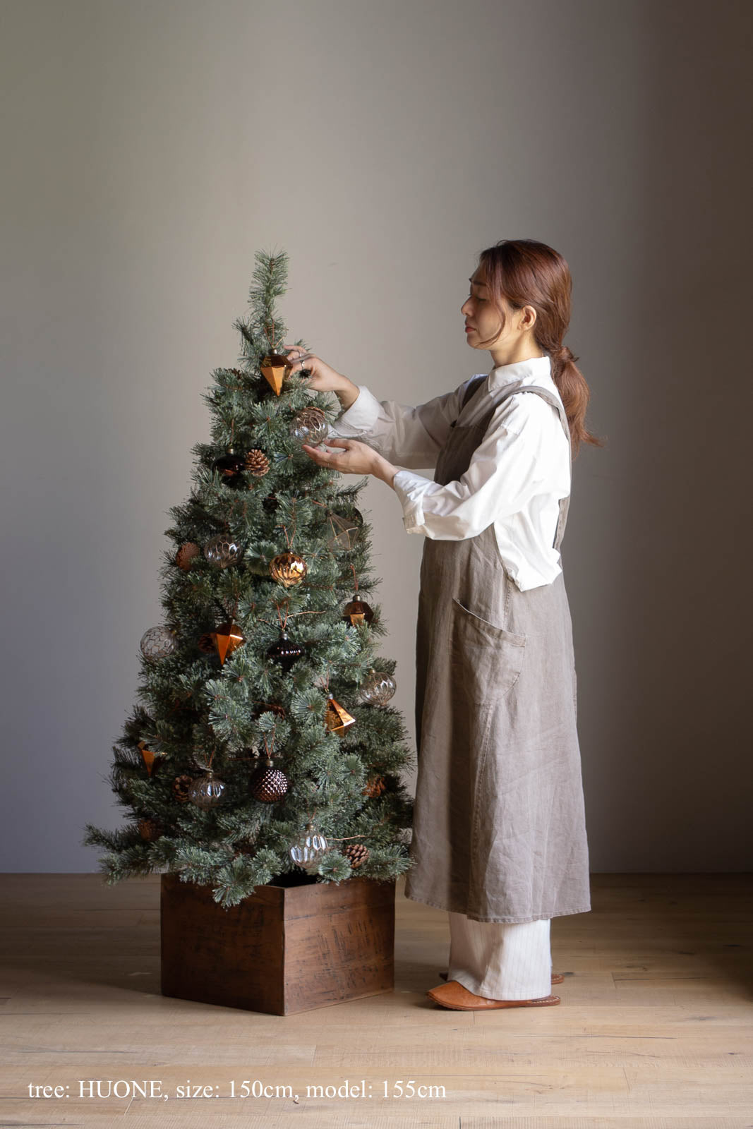 クリスマスツリー 155cm 基本の3点セット（選べるツリー・カバー・ライト） – PARTS & SUPPLY