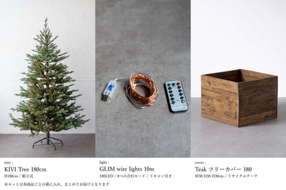 基本の3点セット（選べるツリー・カバー・ライト）
