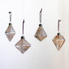 No.49 Crysta 8cm | Glass ornaments (4 pieces)