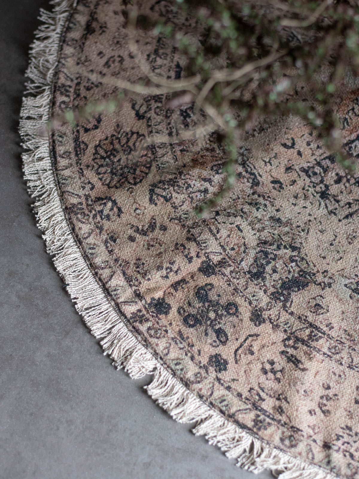 フランスアンティークレース 素材のツリースカート ラグ フリークロス フランスアンティークレース 素材のツリースカート ラグ フリークロス