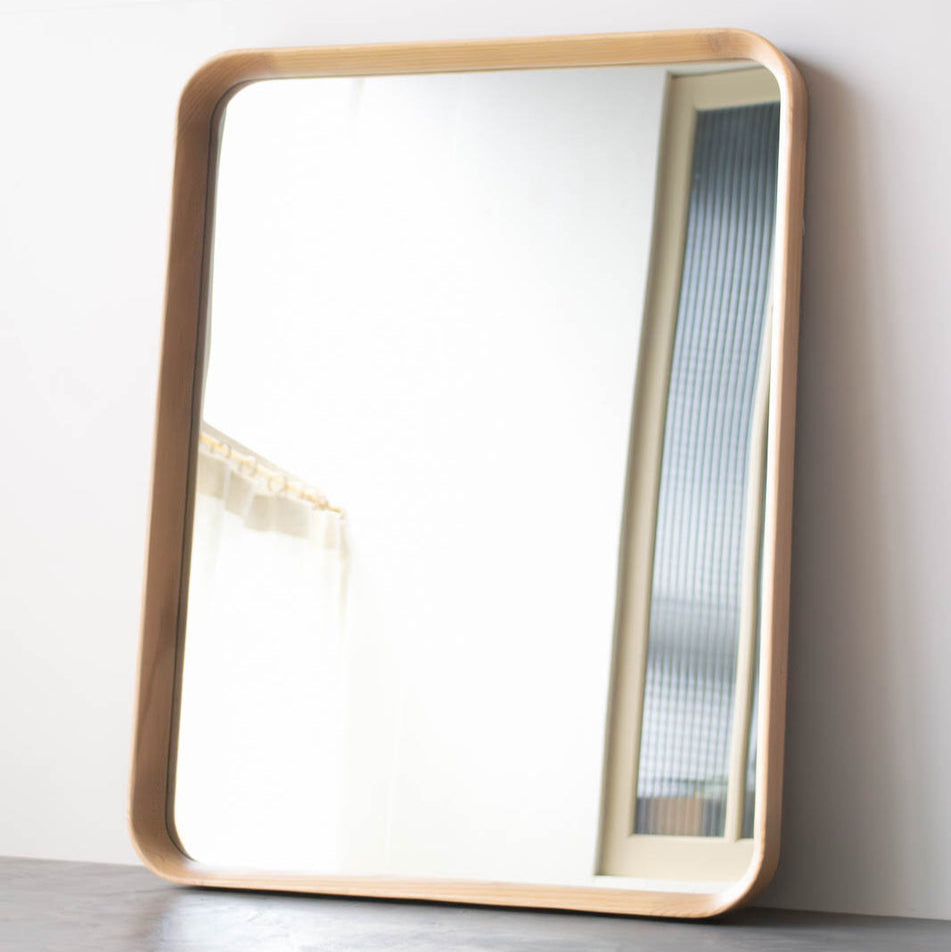 Oak frame ミラー Square S