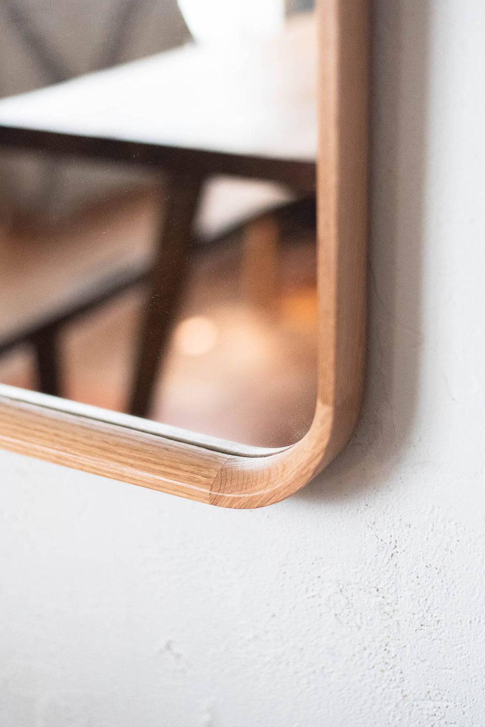 Oak frame ミラー Square L