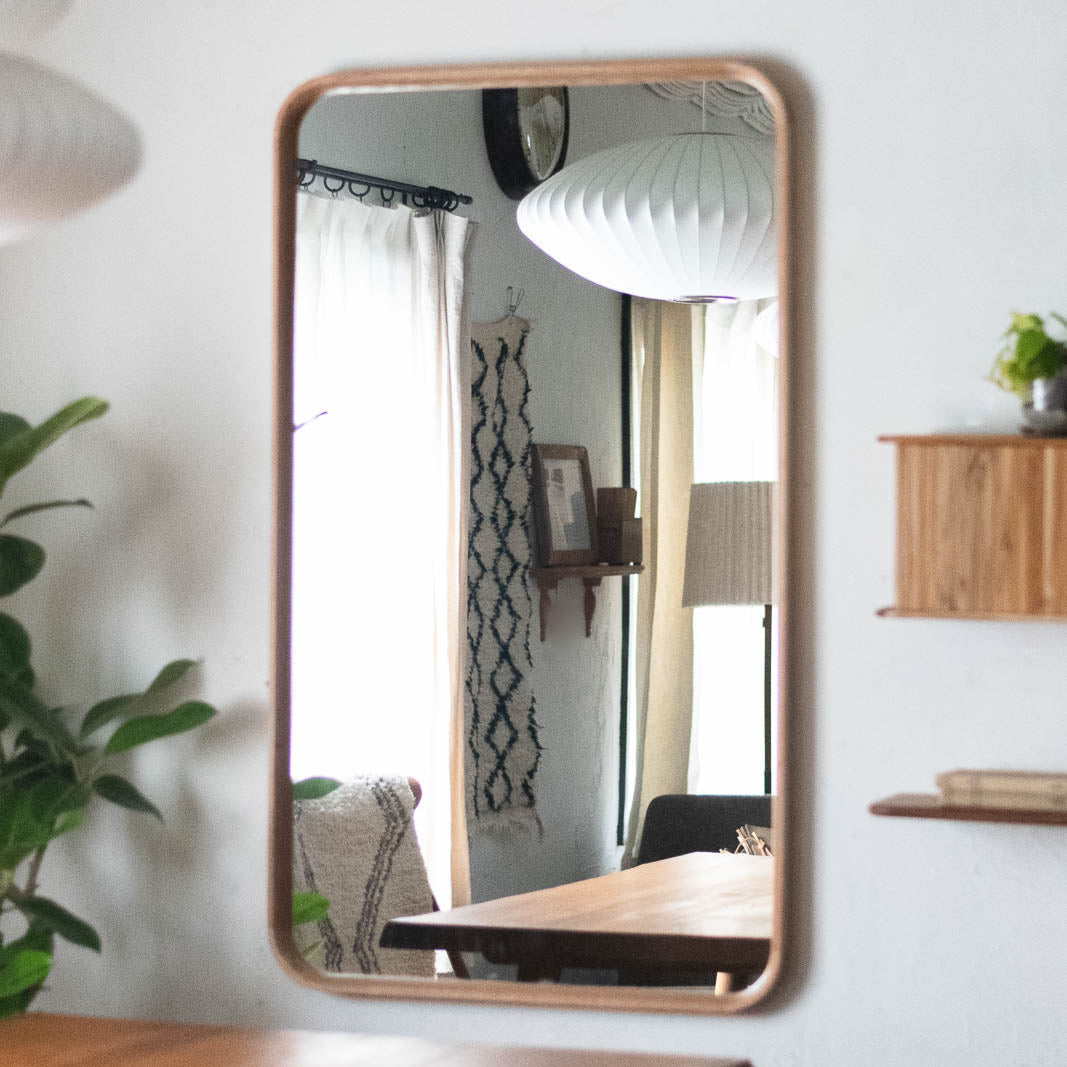 Oak frame ミラー Square L