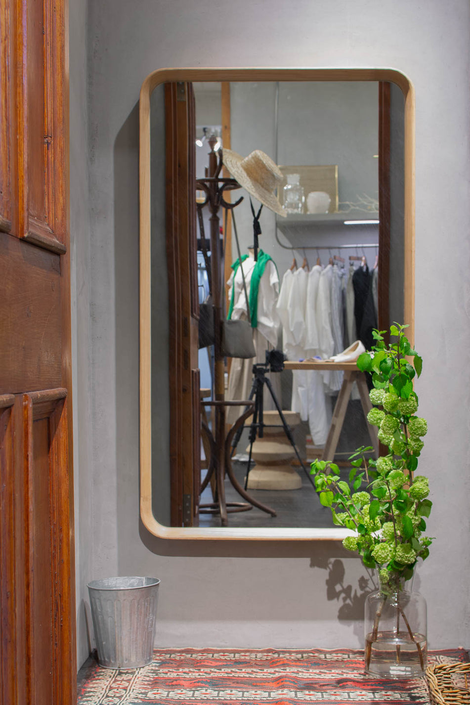 Oak frame ミラー Square L