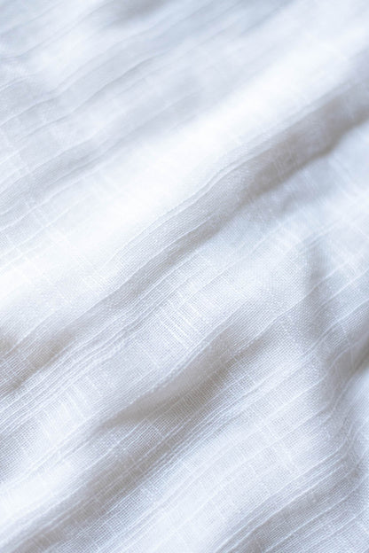 Pico リボンカーテン 140×200 ホワイト