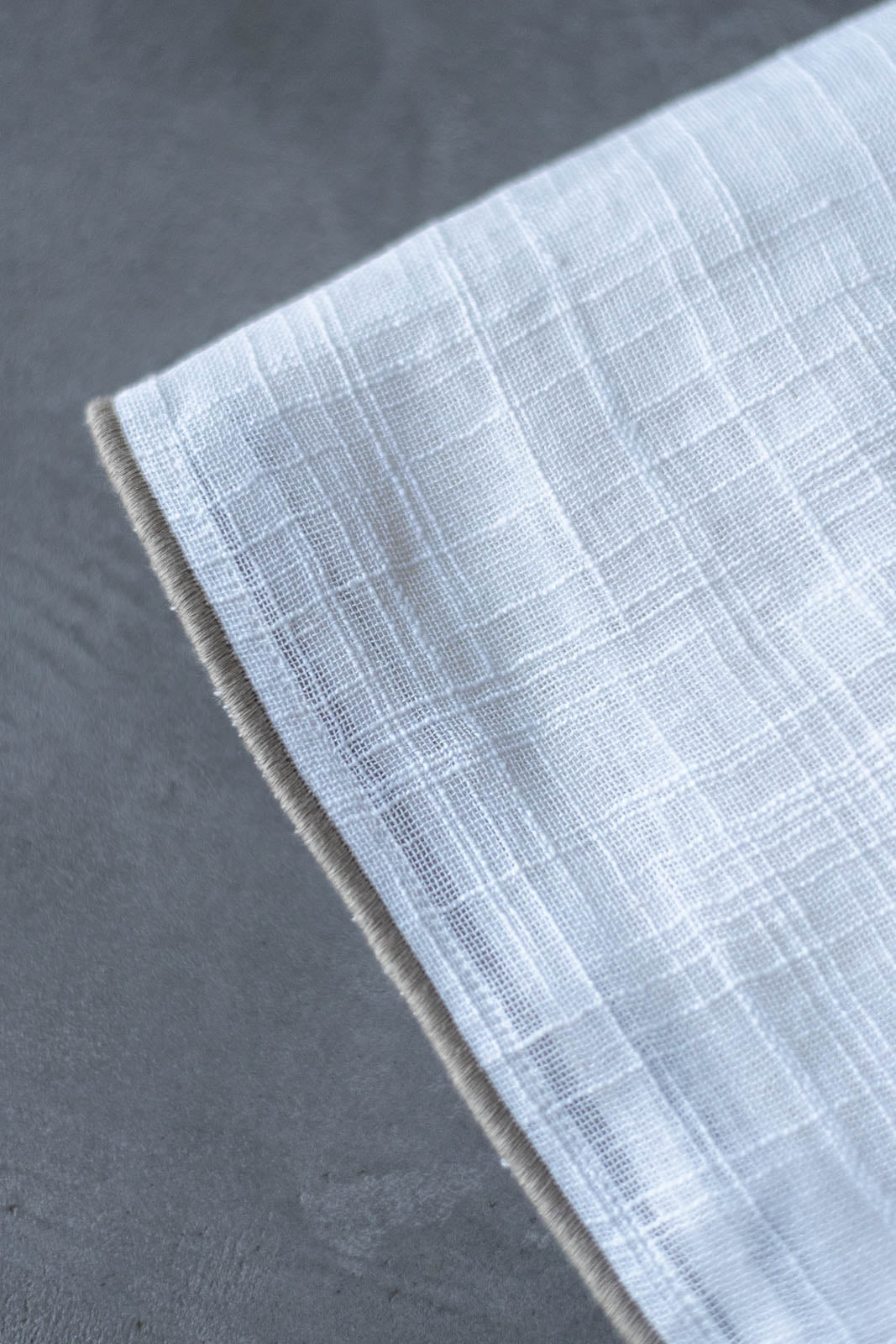 Pico リボンカーテン 140×200 ホワイト