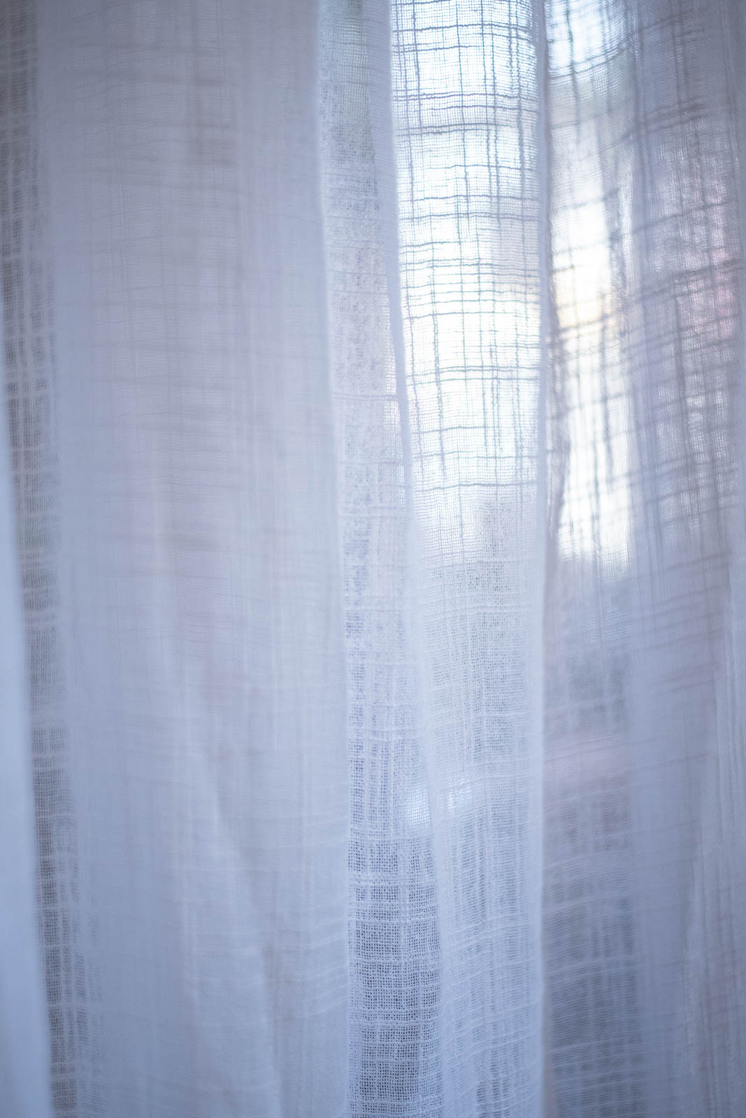 Pico リボンカーテン 140×200 ホワイト