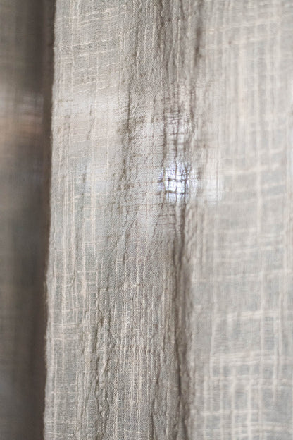 Pico リボンカーテン 140×200 ナチュラル