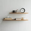 Teak Thin shelf (shelf with integrated bracket)