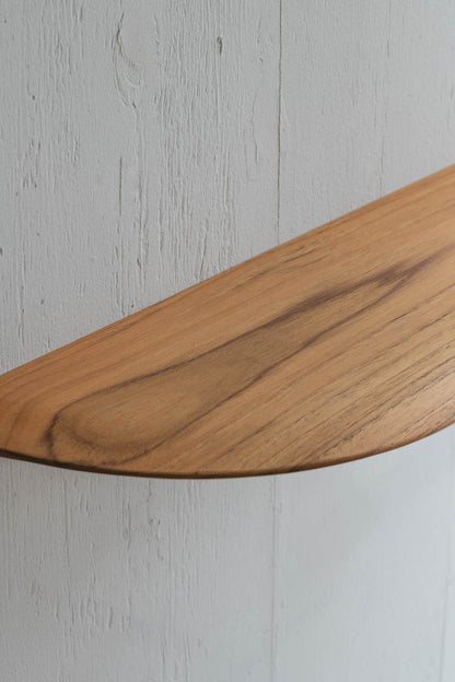 Teak Smooth shelf（ブラケット一体型シェルフ）