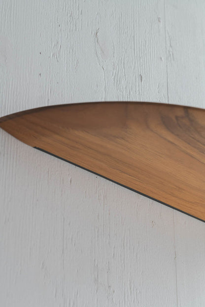 Teak Smooth shelf（ブラケット一体型シェルフ）