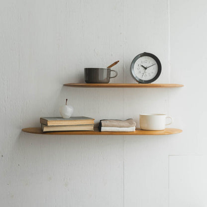 Teak Smooth shelf（ブラケット一体型シェルフ）