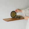 Teak shelf 500 (shelf with integrated bracket)