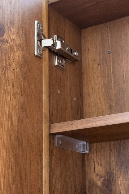 【予約商品：5月末〜6月末頃お届け予定】Wood arch キャビネットミラー