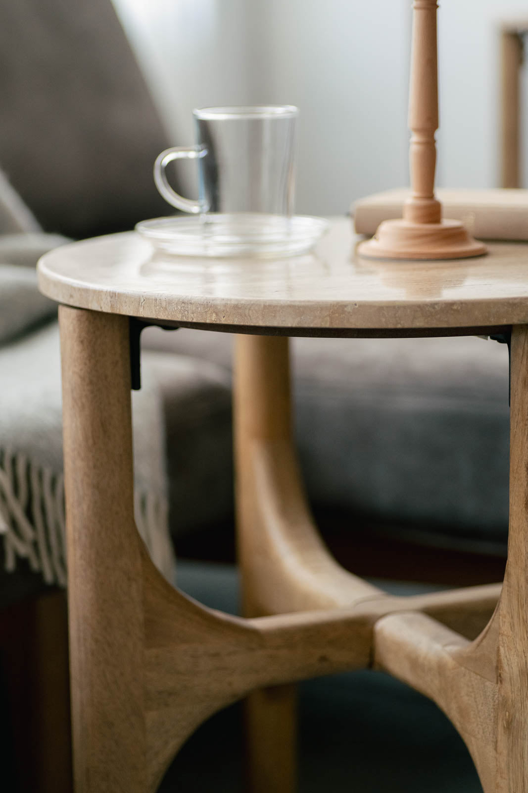 sed/met Cross Table φ450 | サイドテーブル