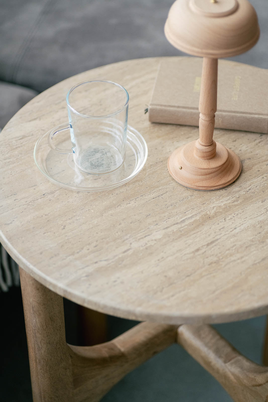 木製 テーブル 真鍮 サイドテーブル Twist side table 25【ﾂｲｽﾄ ｻｲﾄﾞ