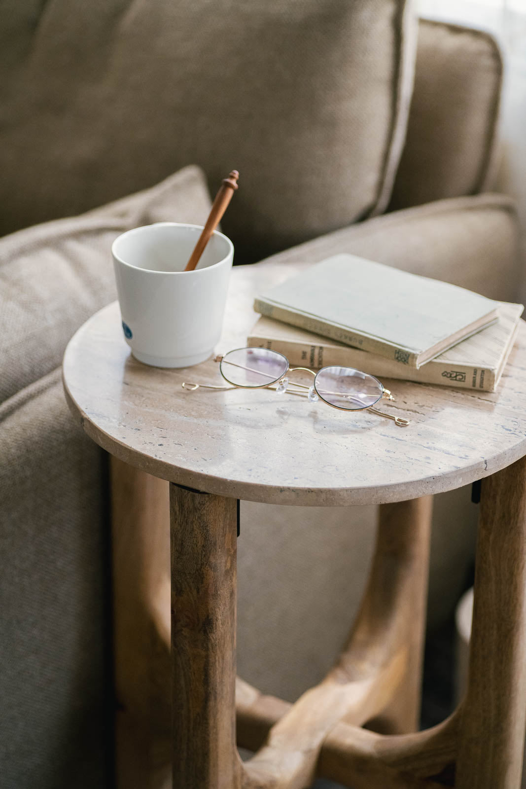 sed/met Cross Table φ350 High | サイドテーブル