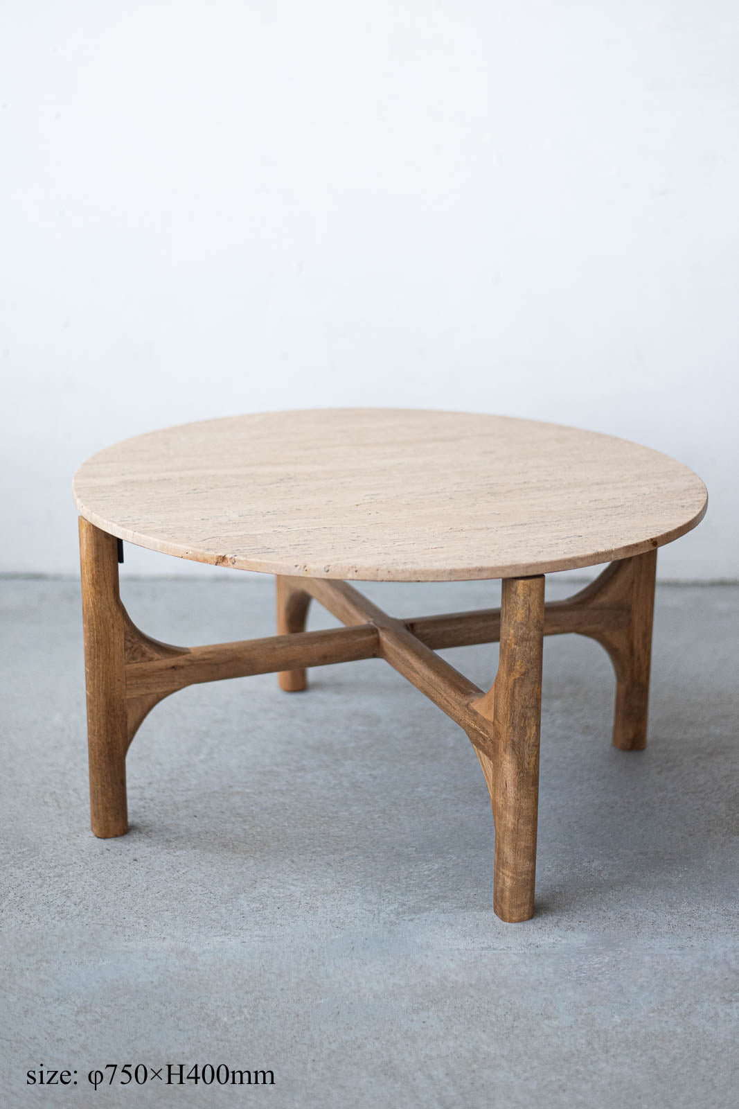 sed/met Cross Table φ750 Low | コーヒーテーブル – PARTS & SUPPLY