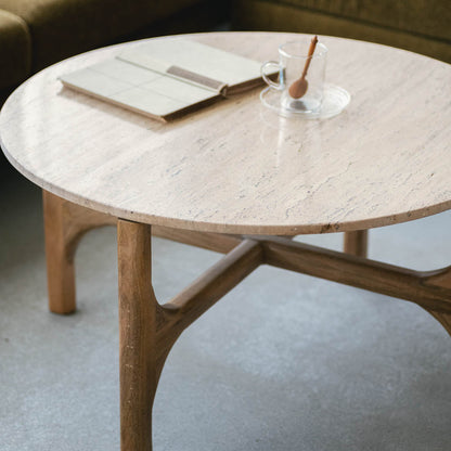 sed/met Cross Table φ750 Low | コーヒーテーブル