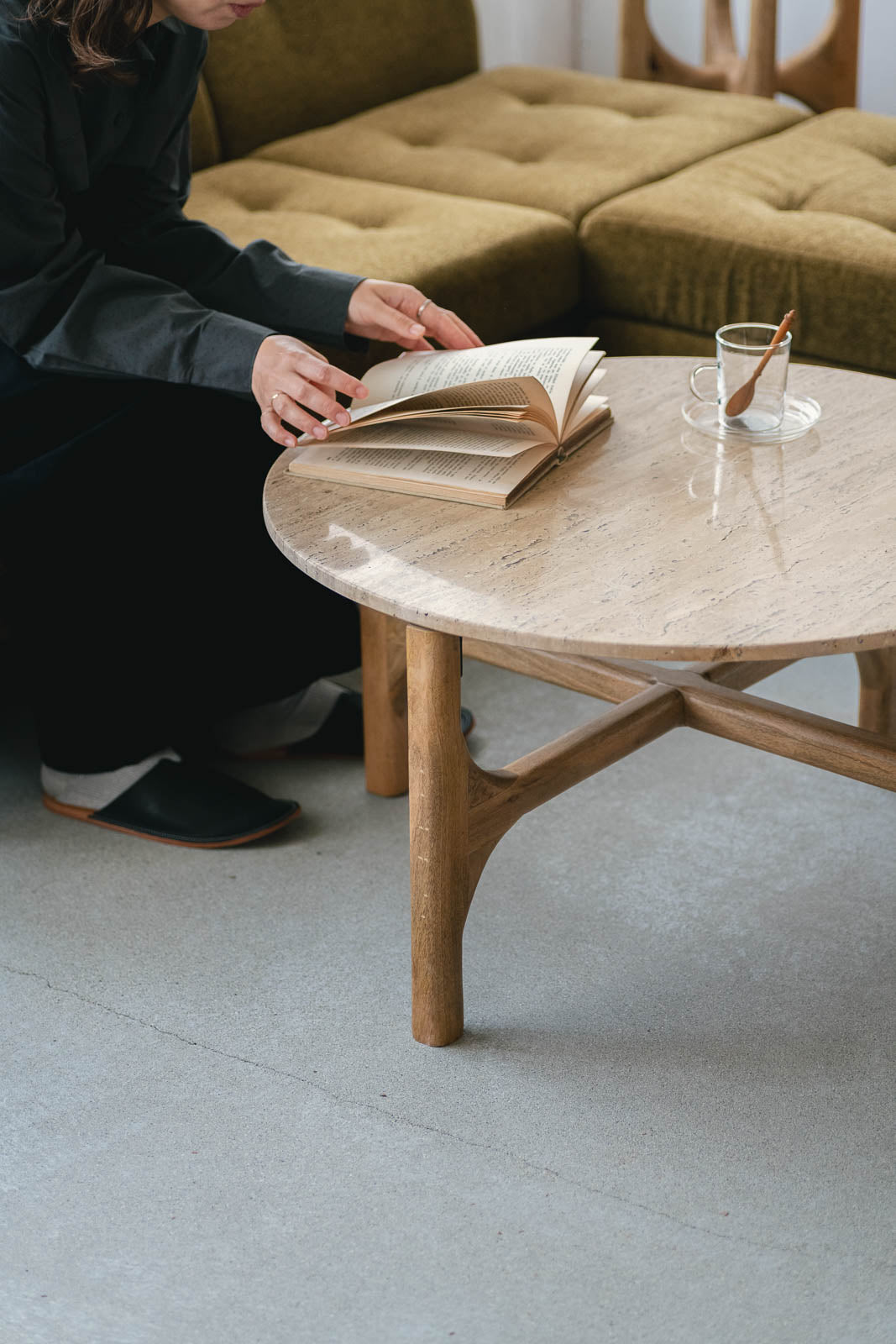 sed/met Cross Table φ750 Low | コーヒーテーブル – PARTS & SUPPLY