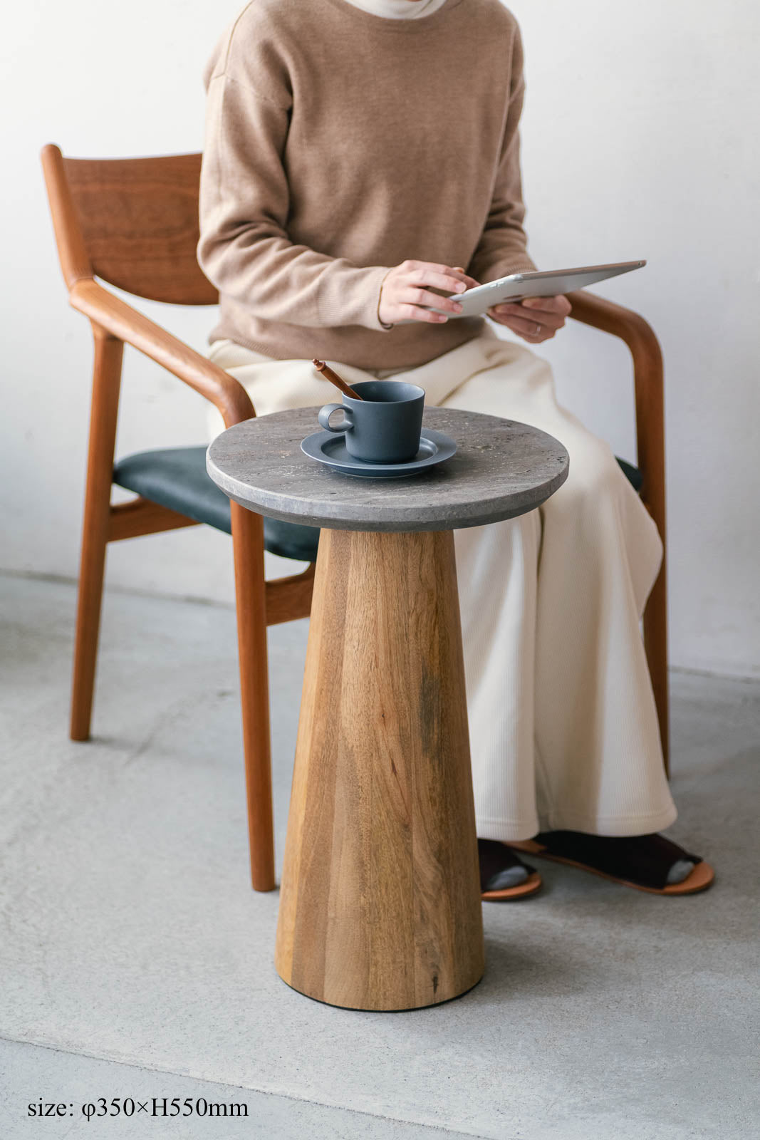 sed/met Taper Side Table φ350 | サイドテーブル