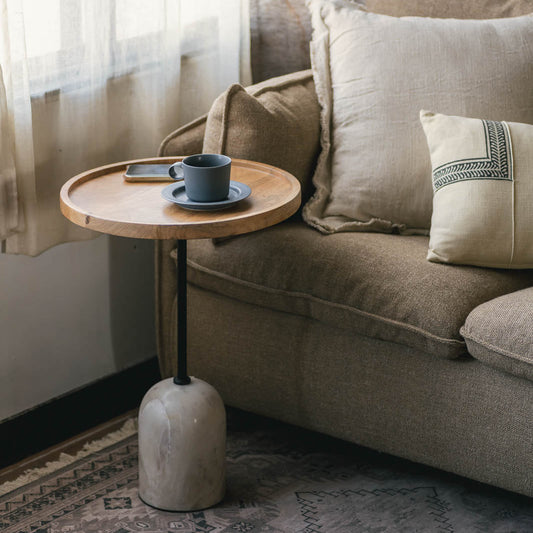 sed/met Base Side Table Round | サイドテーブル