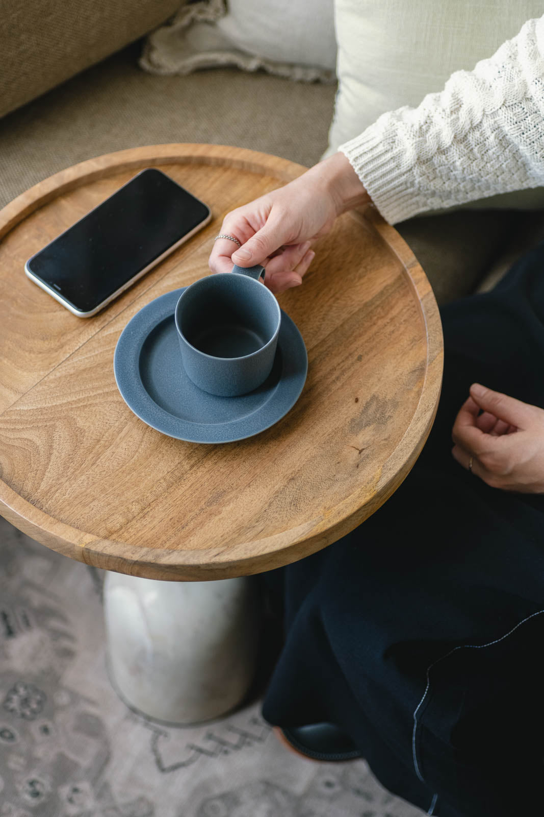 sed/met Base Side Table Round | サイドテーブル