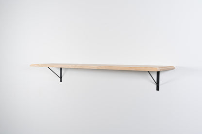 Trimmed oak shelf board（D150 / D250）無塗装 ナラ材棚板