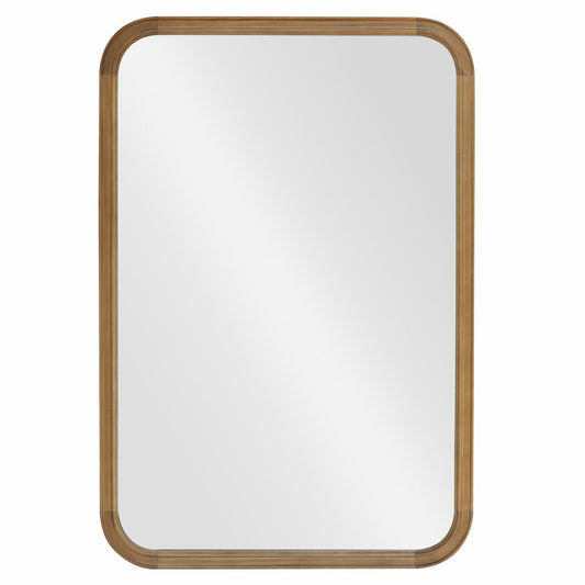 【予約商品：5月末〜6月末頃お届け予定】Wood curve キャビネットミラー