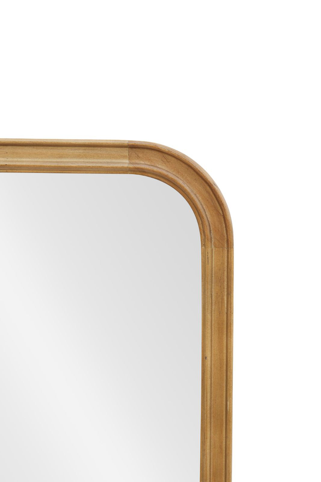 【予約商品：5月末〜6月末頃お届け予定】Wood curve 3ドアキャビネットミラー 1150