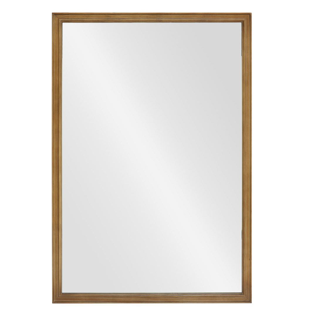 【予約商品：5月末〜6月末頃お届け予定】Wood rect キャビネットミラー