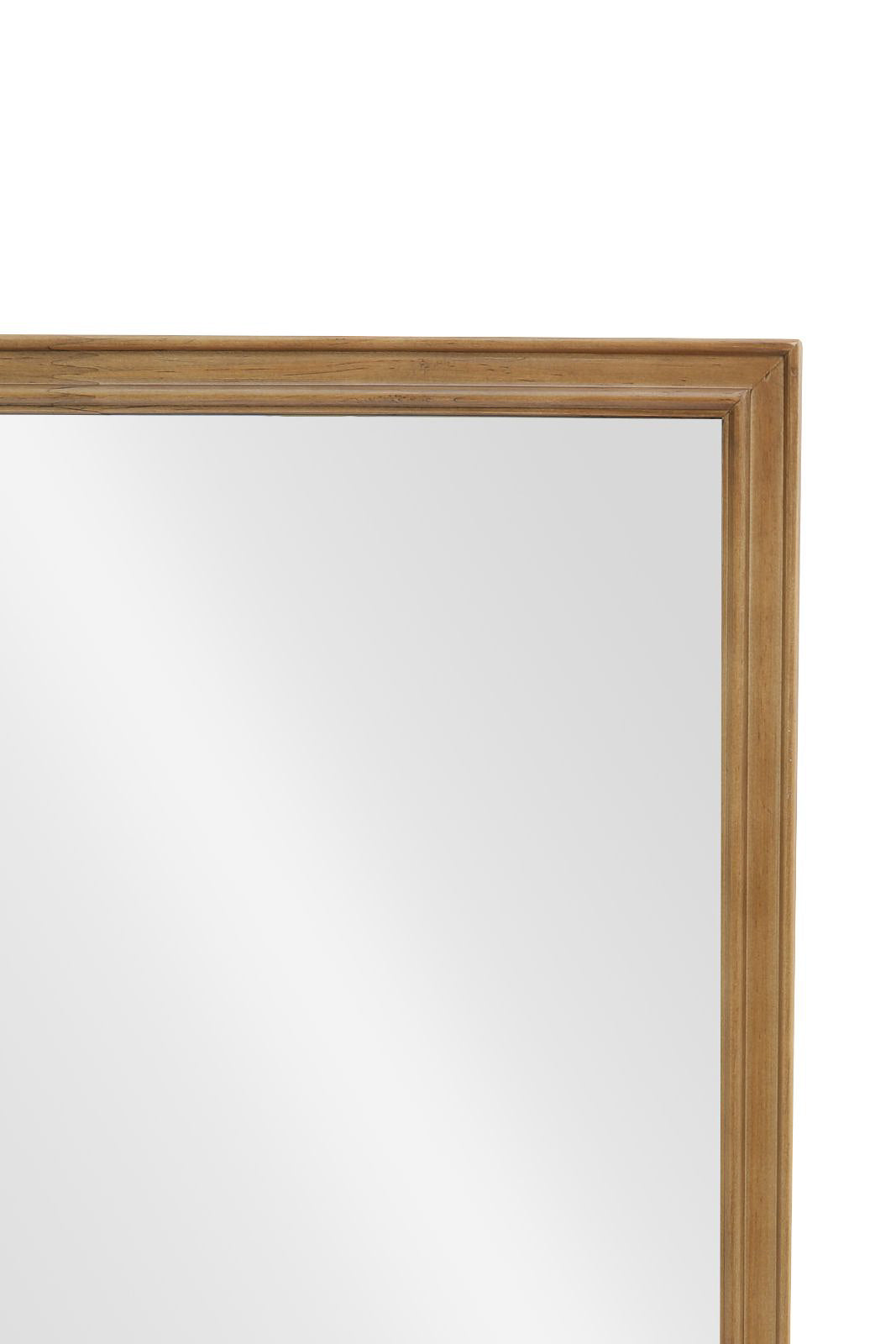 【予約商品：5月末〜6月末頃お届け予定】Wood rect キャビネットミラー