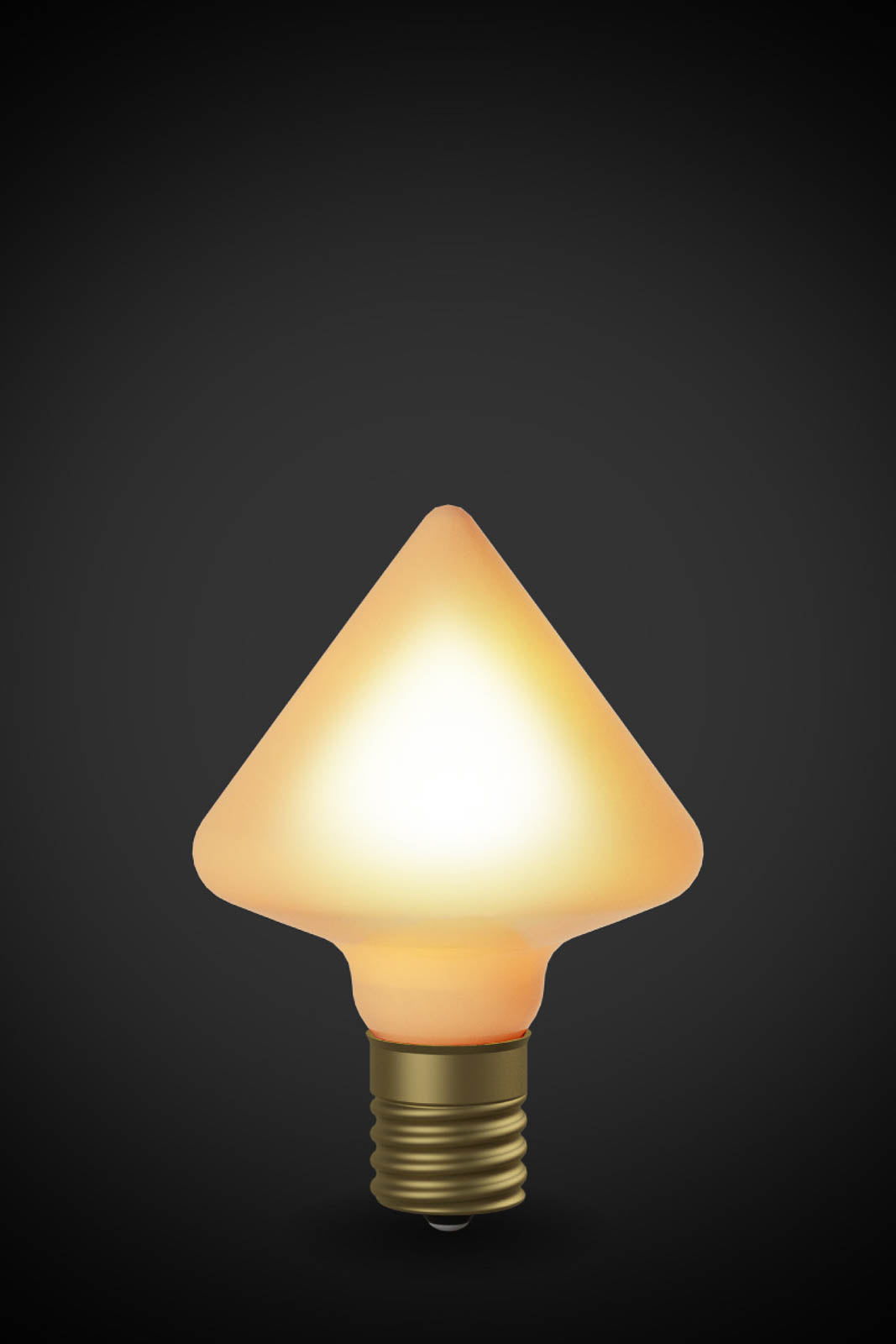 Cone White（E17 LED電球）