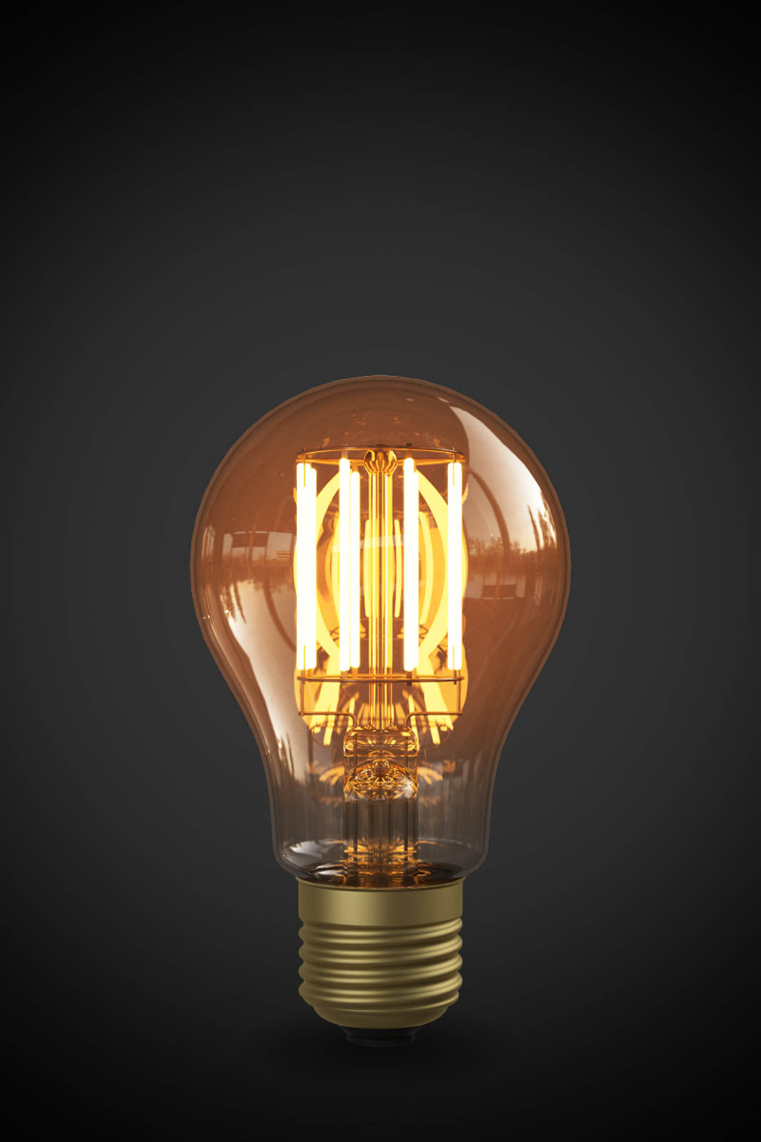 The Bulb60 アンバー（E26 LED電球）