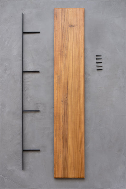 Teak Classic shelf W900 | 棚受け一体型シェルフ ロング