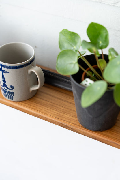 Teak Classic shelf W900 | 棚受け一体型シェルフ ロング