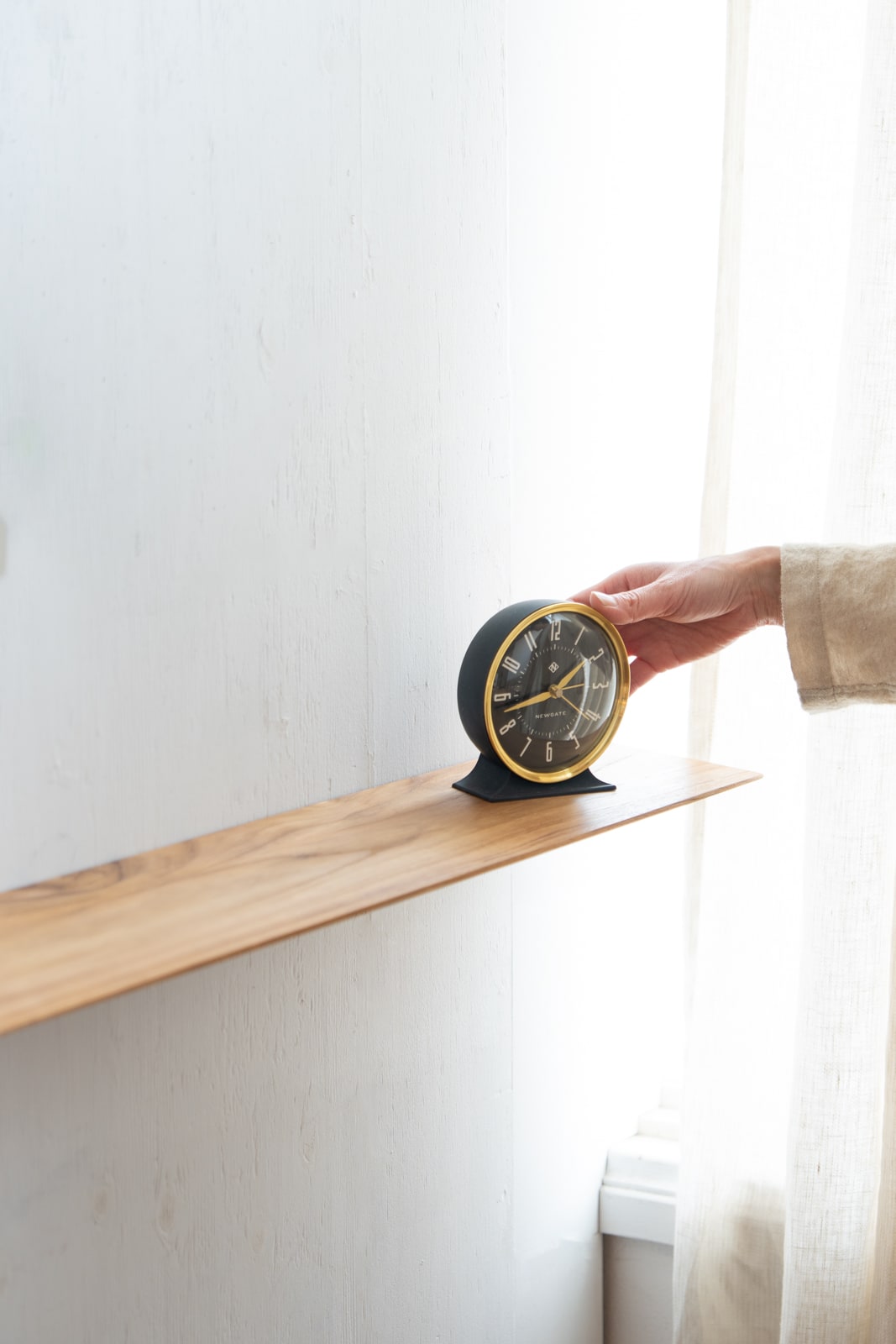 Teak Classic shelf W900 | 棚受け一体型シェルフ ロング