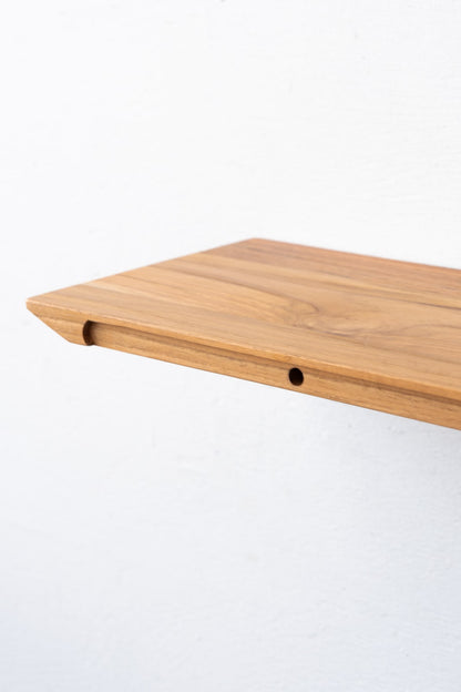 Teak Thin shelf W900 | 棚受け一体型シェルフ ロング