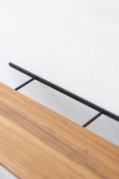 Teak Thin shelf W900 | 棚受け一体型シェルフ ロング