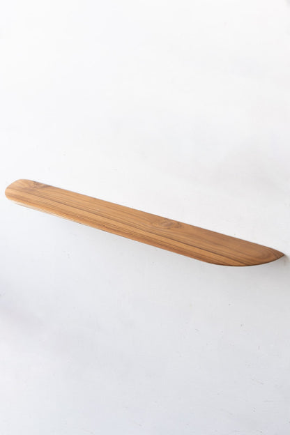 Teak Smooth shelf W900 | 棚受け一体型シェルフ ロング