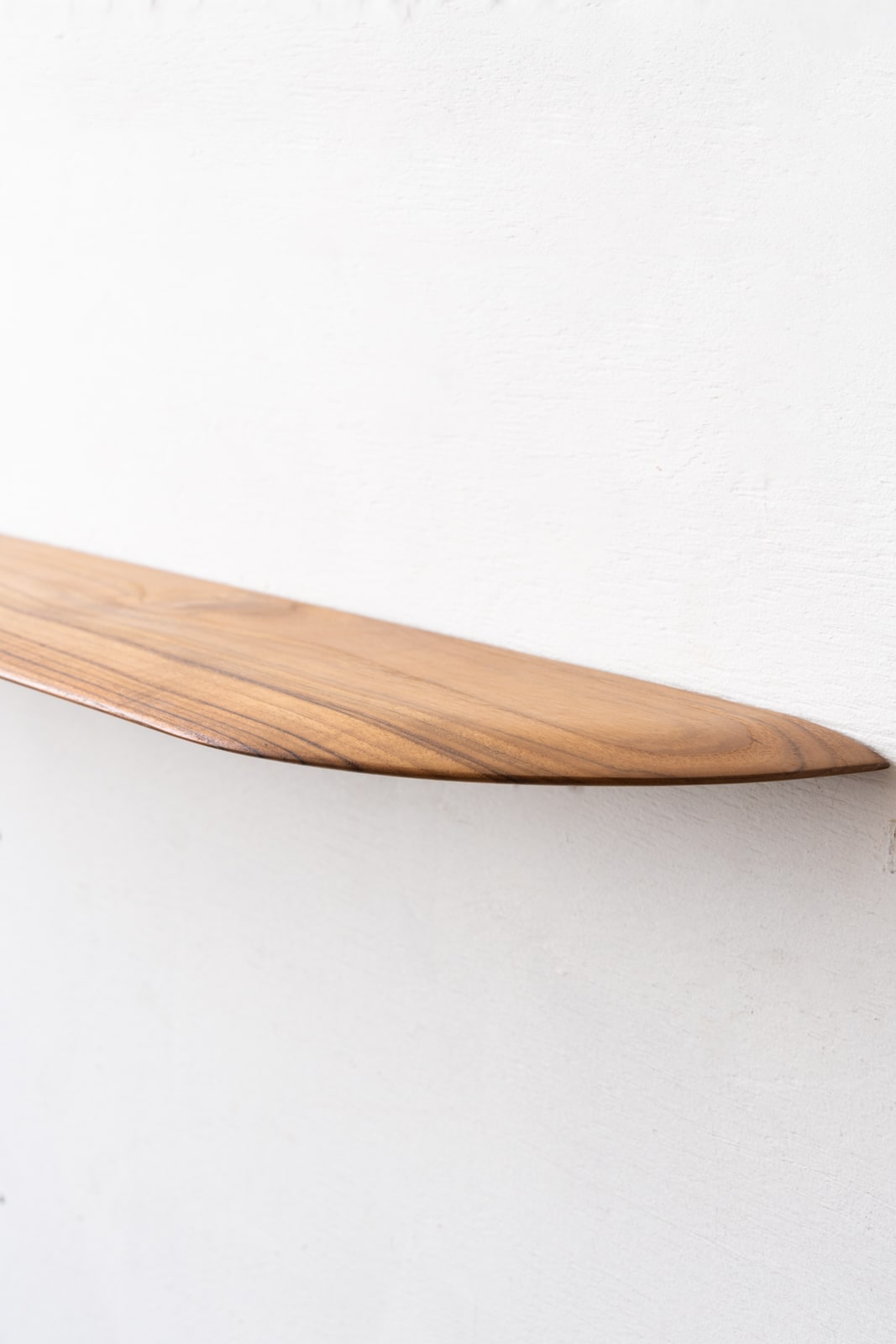 Teak Smooth shelf W900 | 棚受け一体型シェルフ ロング