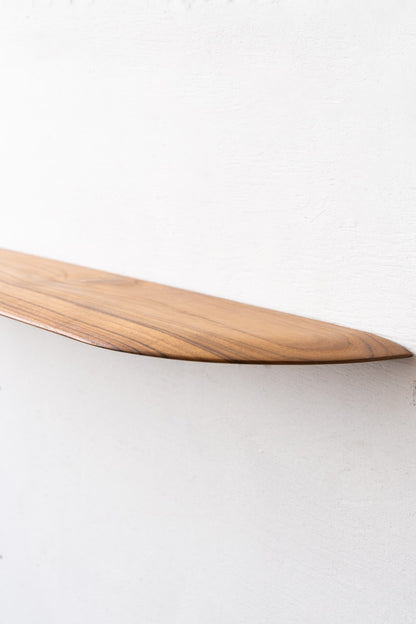 Teak Smooth shelf W900 | 棚受け一体型シェルフ ロング