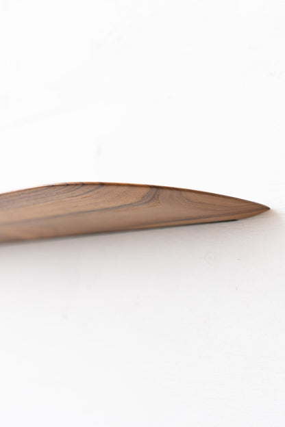 Teak Smooth shelf W900 | 棚受け一体型シェルフ ロング