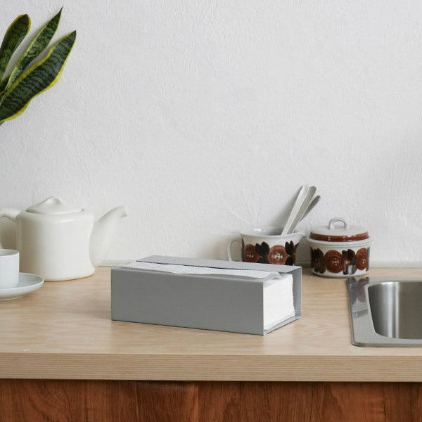 ペーパータオルホルダー グレー