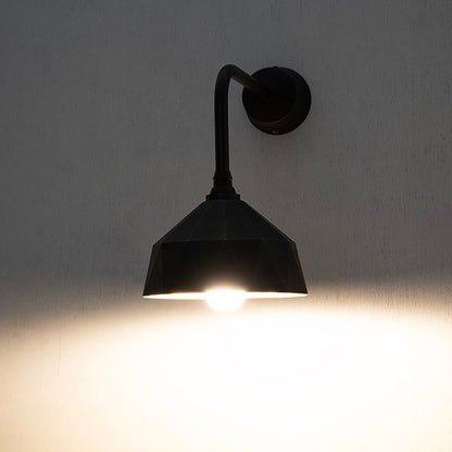 【受注生産】FUTAGAMI ブラケットランプ 明星小  黒染め